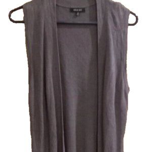 verve ami cardigan womans size medium gray open front casual